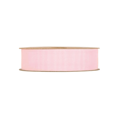 Nastro organza rosa opaco 25mm x 20m, superficie che diffonde la luce in modo soffuso