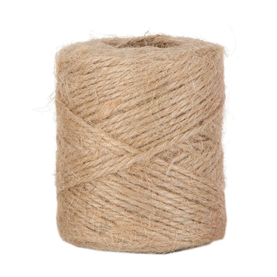 Cordino string juta naturale 2mm 100gr - fibra vegetale colore miele per uso artigianale e fioristico