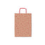 SHOPPER ALLEGRA CARTA KRAFT AVANA TINTA UNITA STELLINE 26X12X36cm (25PZ)