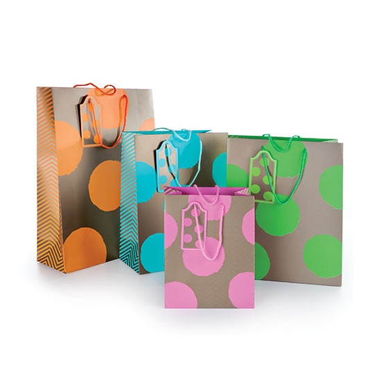 SHOPPER REGALO SFERE 210gr 18x23x10 Cm (12PZ)