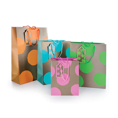 SHOPPER REGALO SFERE 210gr 26x32x12 Cm (12PZ)