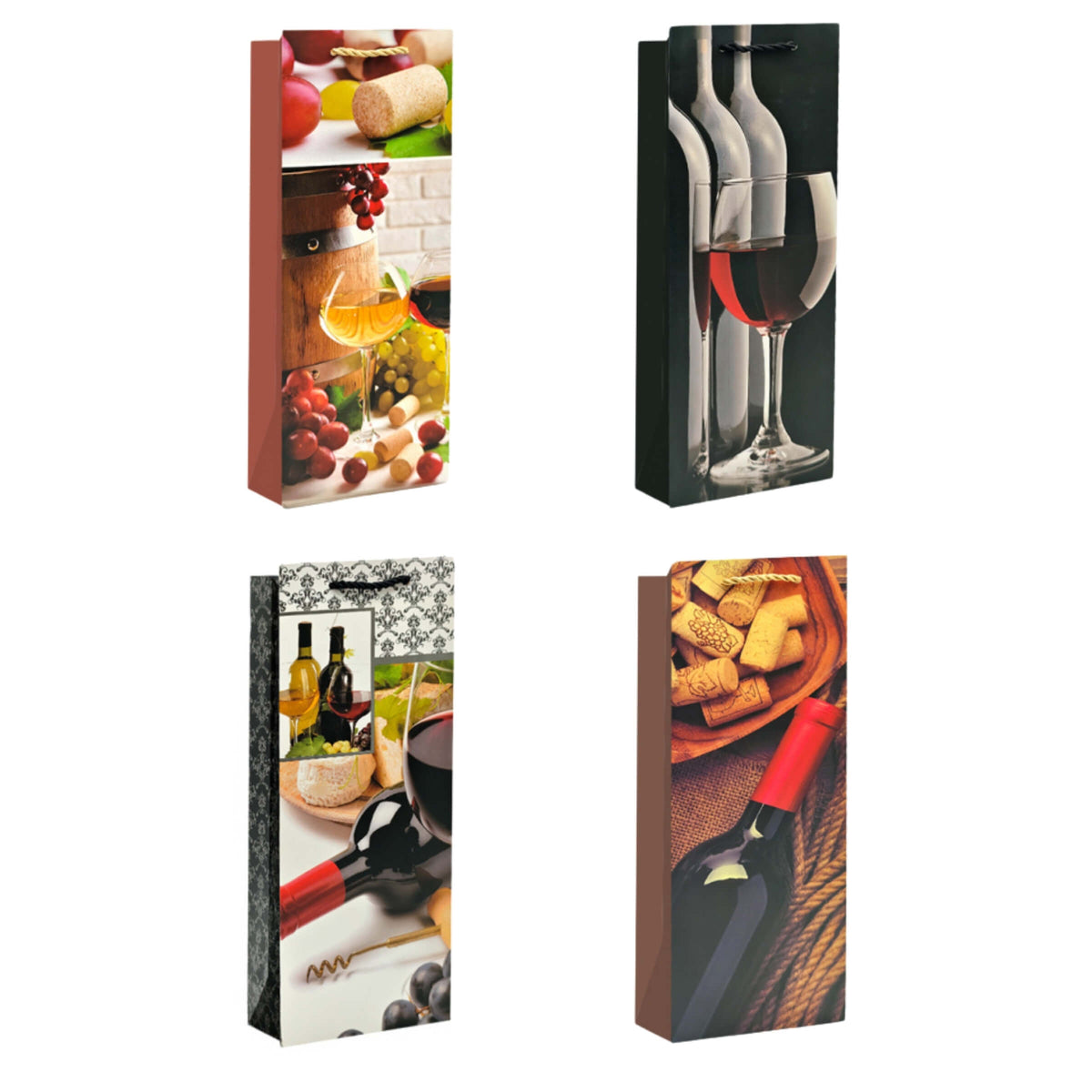 SHOPPER PER BOTTIGLIA 12 x 9 x 35 cm - JB4184