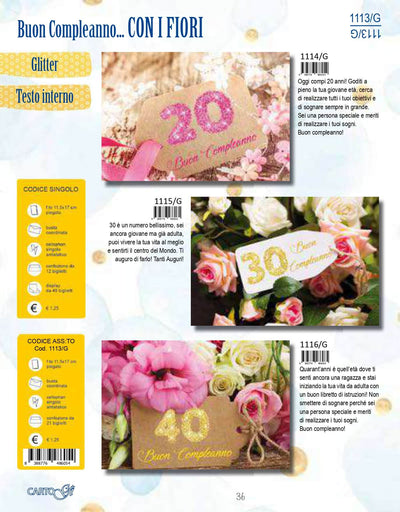 - 1114/G  - B.C. FIORI (12PZ)