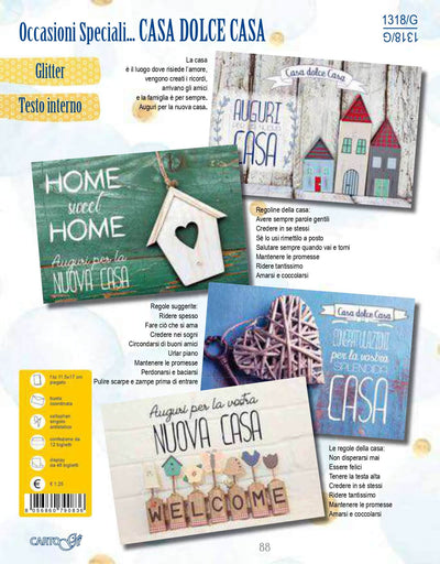 - 1318/G  - B.C. CASA DOLCE CASA (12PZ)