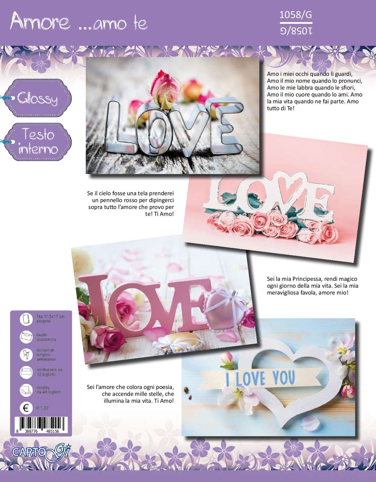 1058/G  - AMORE  (12PZ)