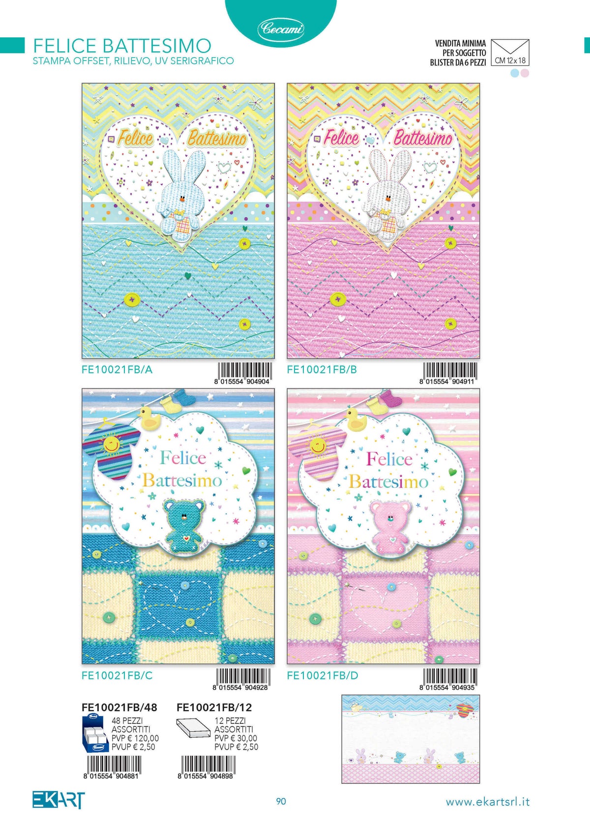 FE10021FB - FELICE BATTESIMO (12PZ)