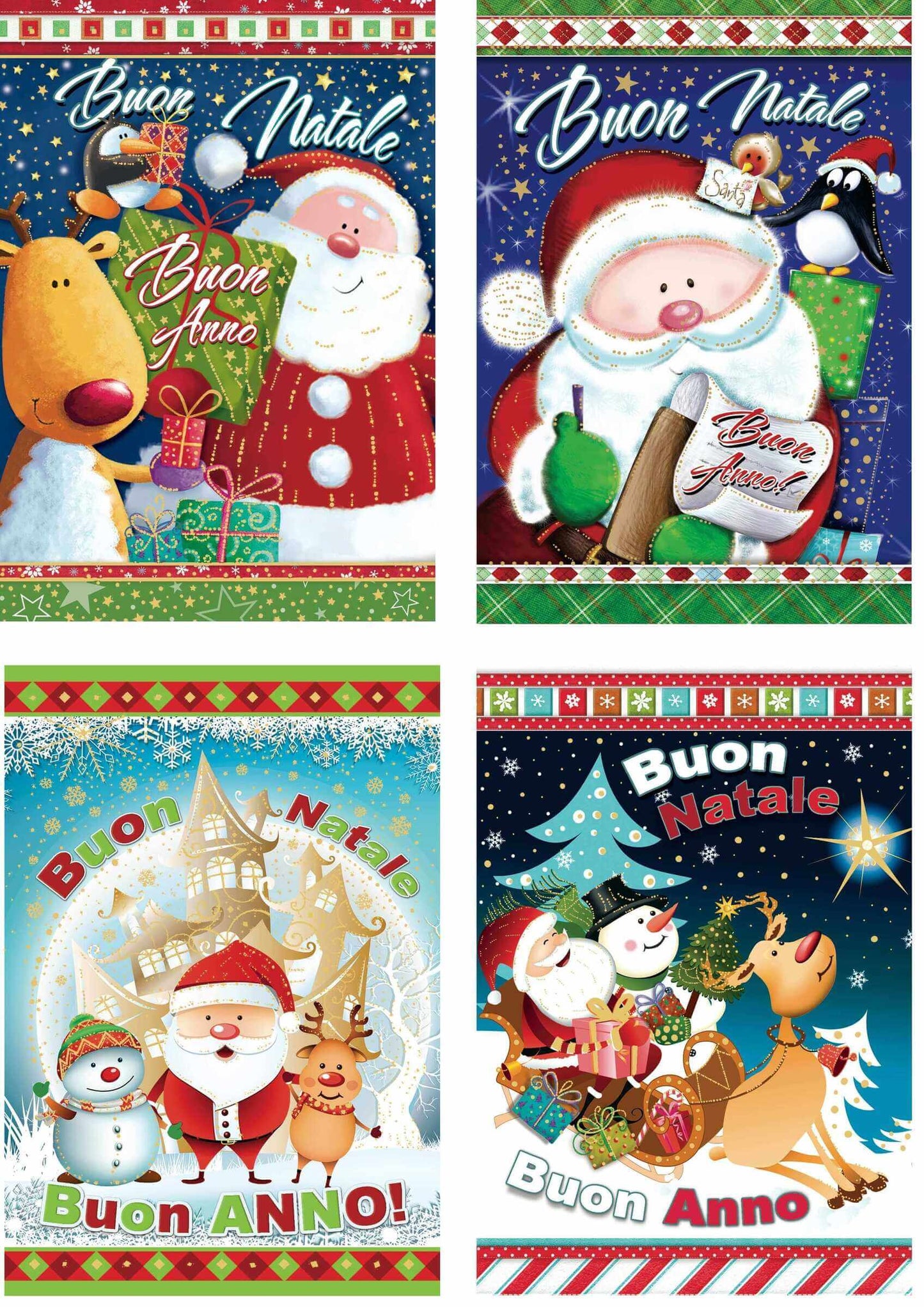 NA50061BN - BUON NATALE CON ORO (12PZ)