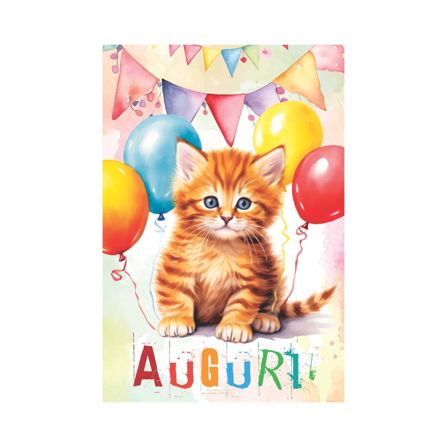 ED0432 BIGLIETTI AUGURALI ANIMALI (12PZ)