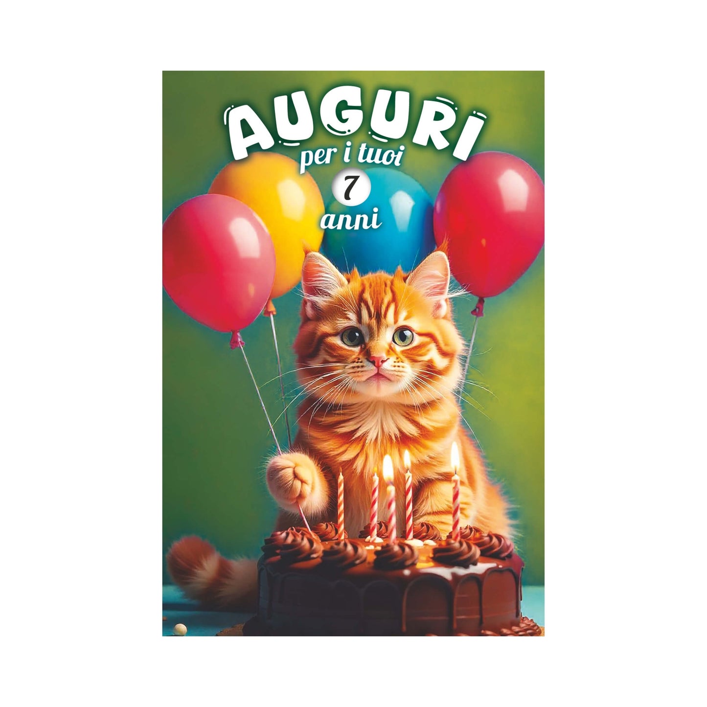 Biglietti bambini ED0529 ruota eta personalizzabile animali colorati