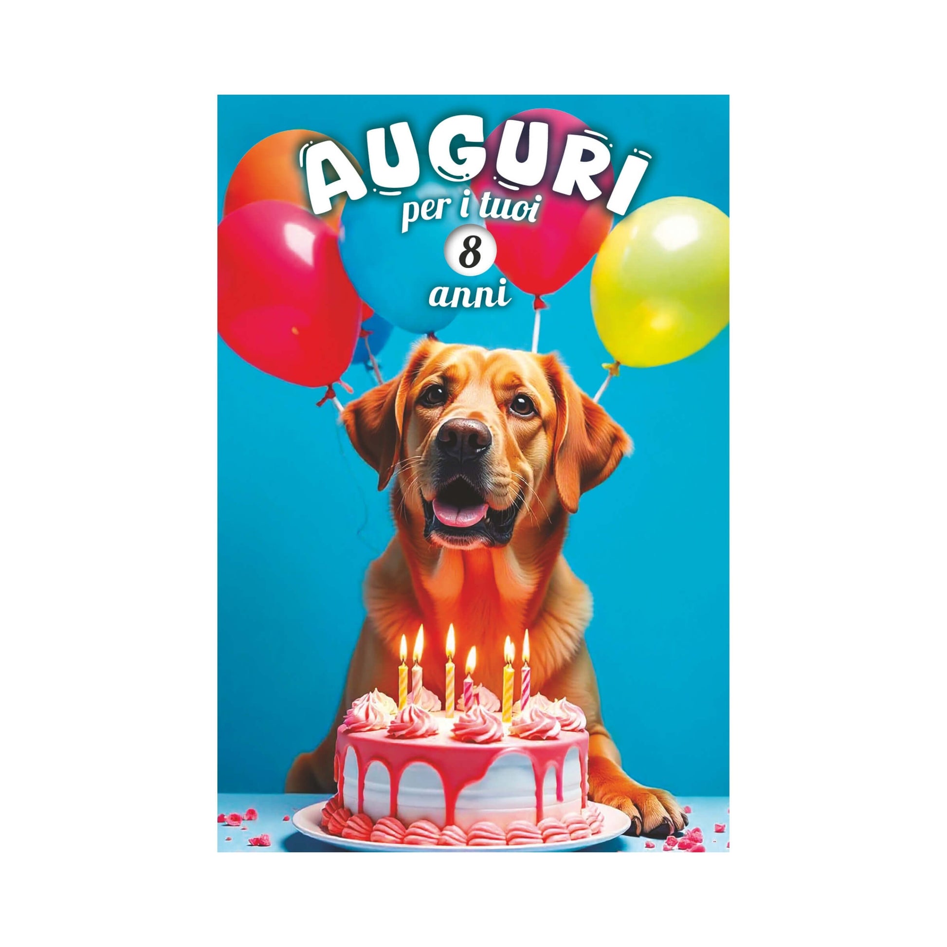 Biglietti compleanno bambini ED0529 con ruota numeri confezione 12 pezzi