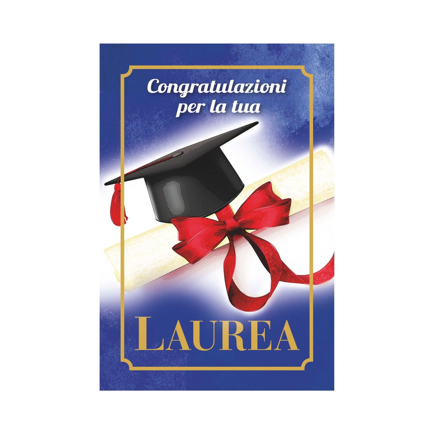 ED0555 BIGLIETTI AUGURALI CONGRATULAZIONI PER LA TUA LAUREA (12PZ)