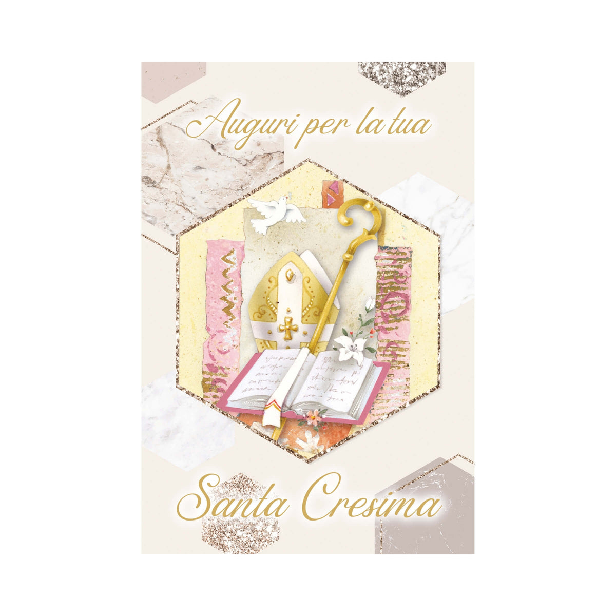 ED0567 BIGLIETTI CRESIMA ORIGINAL (12PZ)