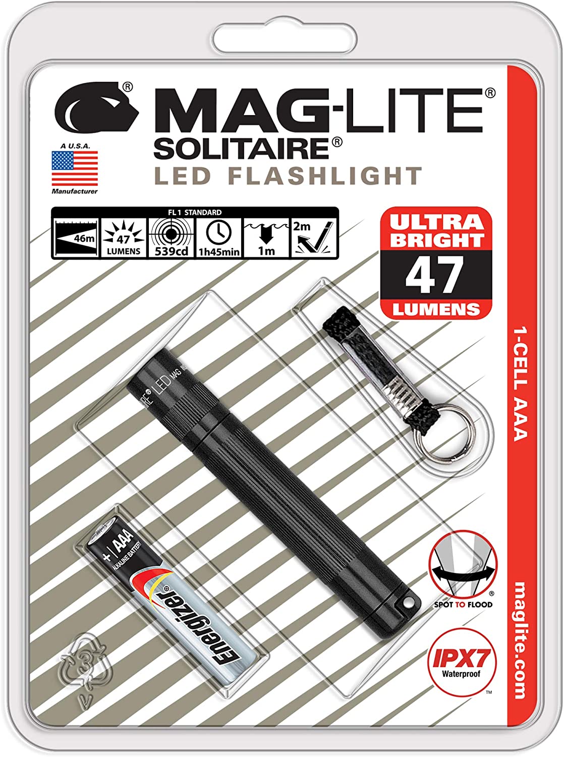 MAGLITE TORCIA SOLITAIRE - 47 Lumen
