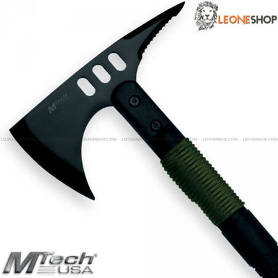 Ascia Tattica con Lama Titanium e Kit Survival nel manico