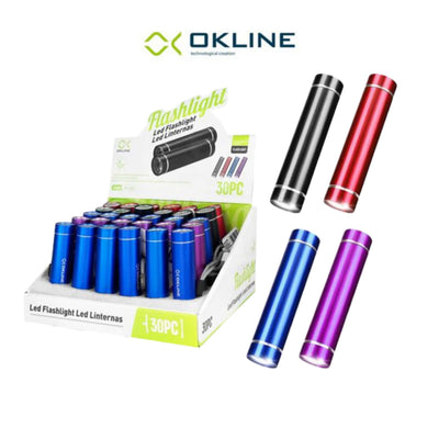 Mini torcia LED Okline 6V con portachiavi Moonlight compatta