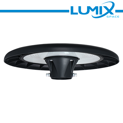 Lampione LED testa palo 100w IP65 100lm/w 90°