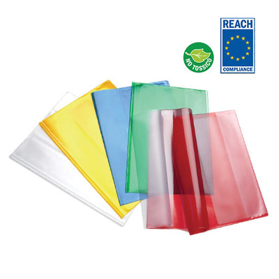 Coprimaxi singolo PP trasparente A4 21x29,7 cm con alette salva orecchie e segna nota frontale