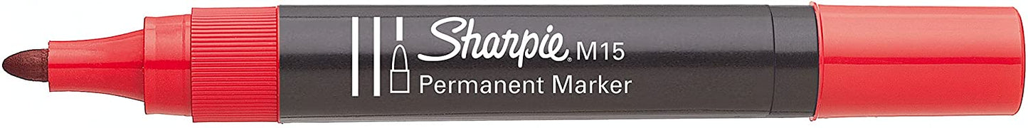 SHARPIE FELTRO M15 CONICO ROSSO (12PZ)