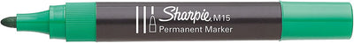 Sharpie M15 Verde marcatore permanente punta conica 2mm confezione 12 pezzi