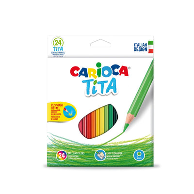 MATITE CARIOCA Tita - 24 COLORI