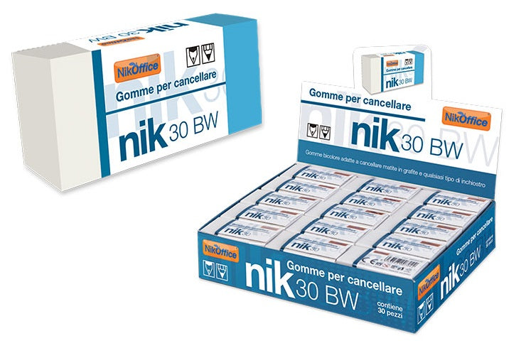 GOMMA NIKOFFICE AL30 BW (30PZ)