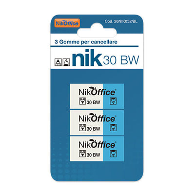 GOMMA NIKOFFICE AL30 BW IN BLISTER DA 3PZ