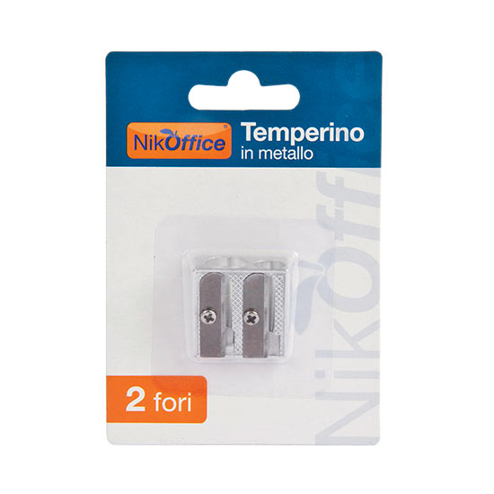 TEMPERINO 2 FORI IN METALLO