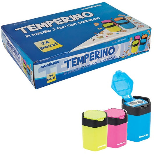TEMPERINO A 2 FORI CON TAPPO (24PZ)
