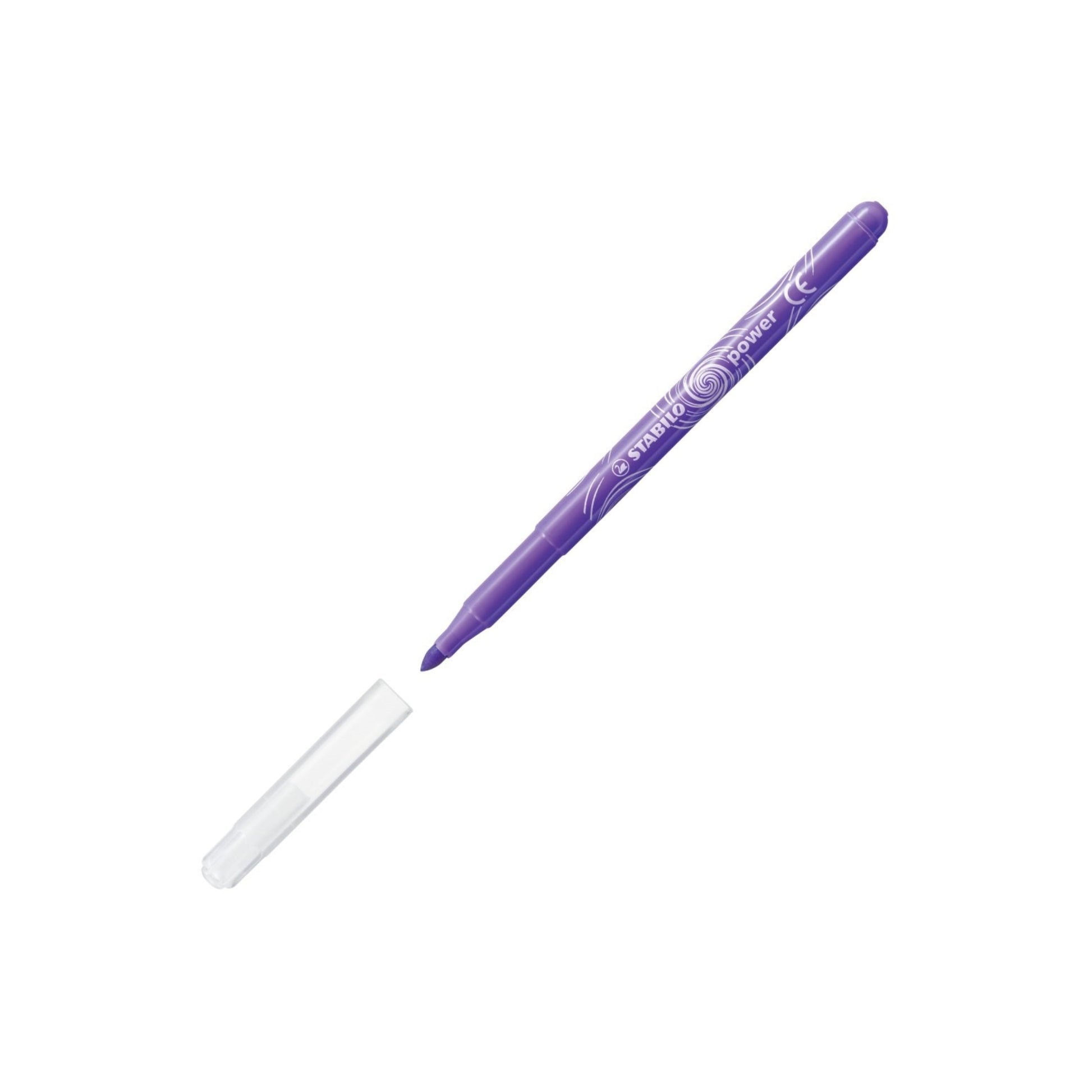 Dettaglio pennarelli STABILO Power colorati da 240 pezzi School Box