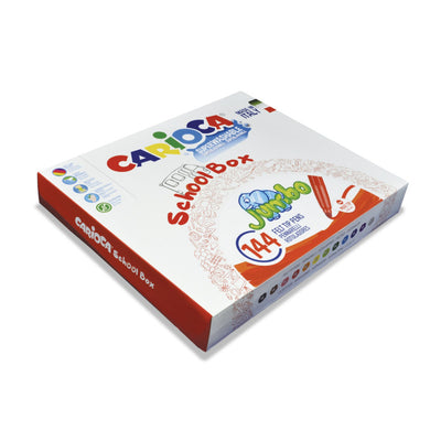 PENNARELLI CARIOCA MAXI JUMBO SCHOOL BOX (144PZ)