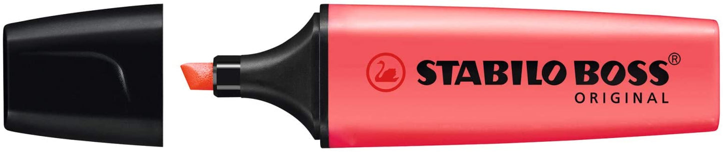 EVIDENZIATORE STABILO BOSS COL.40 - ROSSO