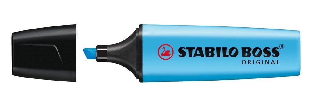 EVIDENZIATORE STABILO BOSS COL.31 - AZZURRO