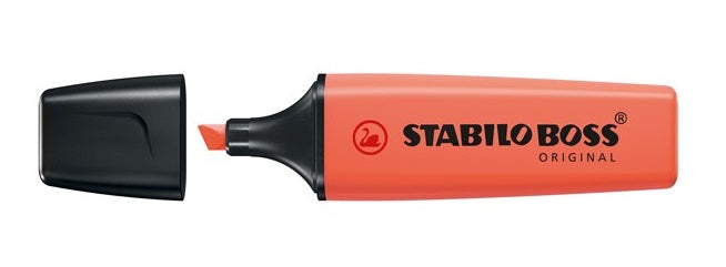 EVIDENZIATORE STABILO BOSS COL.140 - ROSA CORALLO PASTEL