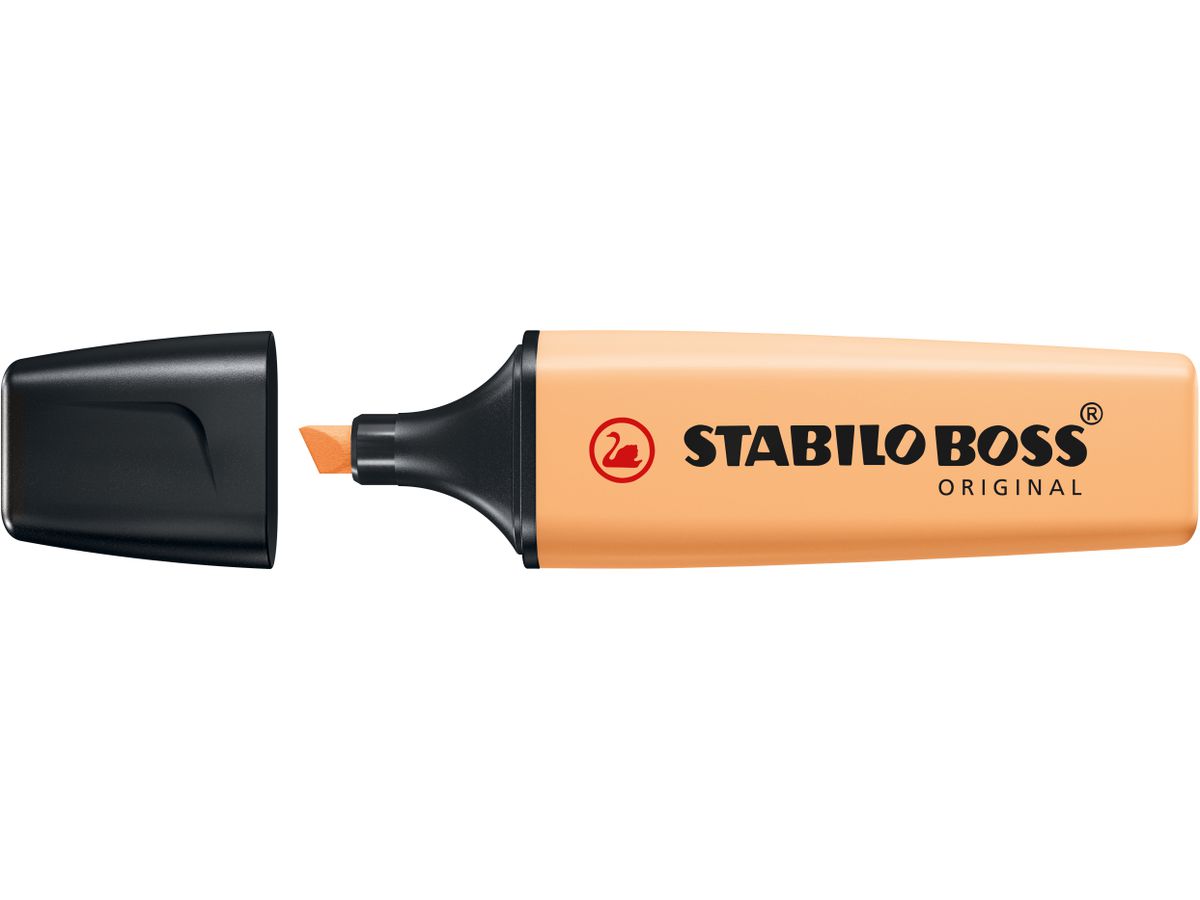 EVIDENZIATORE STABILO BOSS COL.125 - ARANCIONE PAPAYA PASTEL