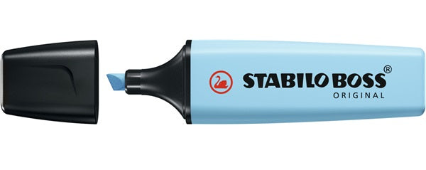 EVIDENZIATORE STABILO BOSS COL.112 - AZZURRO CIELO PASTEL