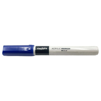 Marcatore Acrilico a Base Acqua Blu Carioca Plus 2mm