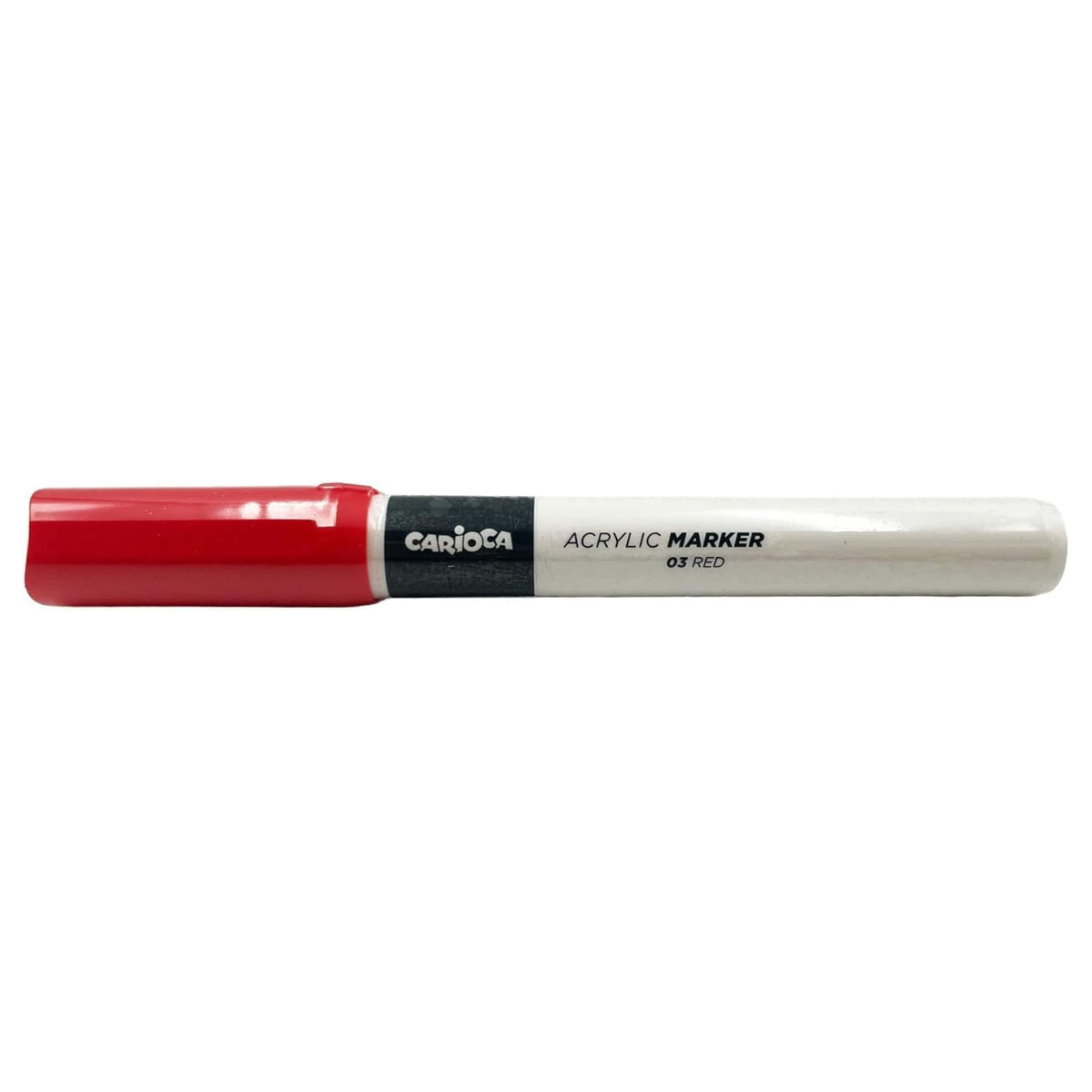 Marcatore Acrilico a Base Acqua Rosso Carioca Plus 2mm