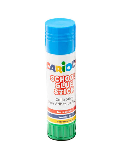 Colla stick Carioca 20 g confezione da 12 pezzi senza solventi