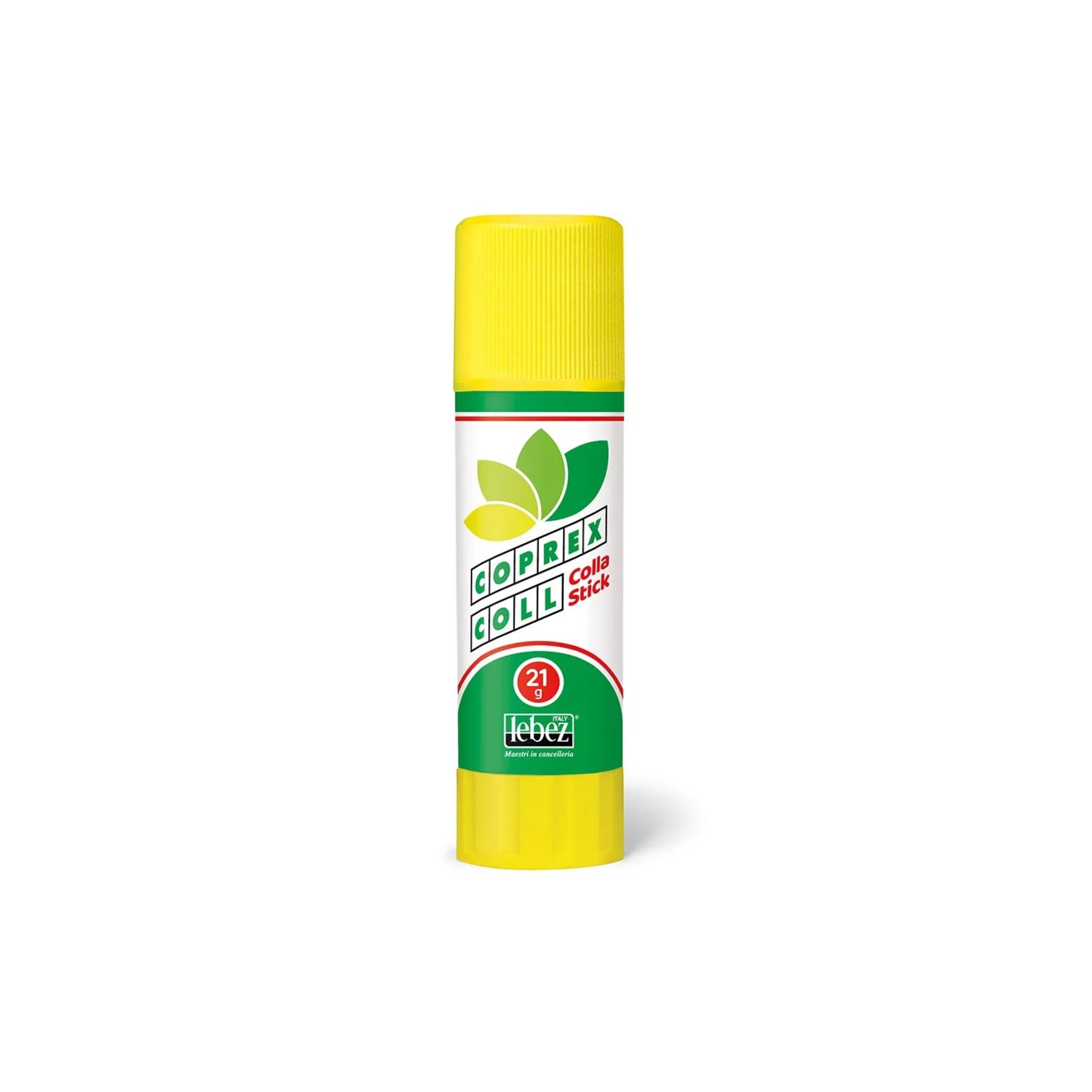 Dettaglio colla stick Lebez Coprex 21 g uso scolastico e ufficio