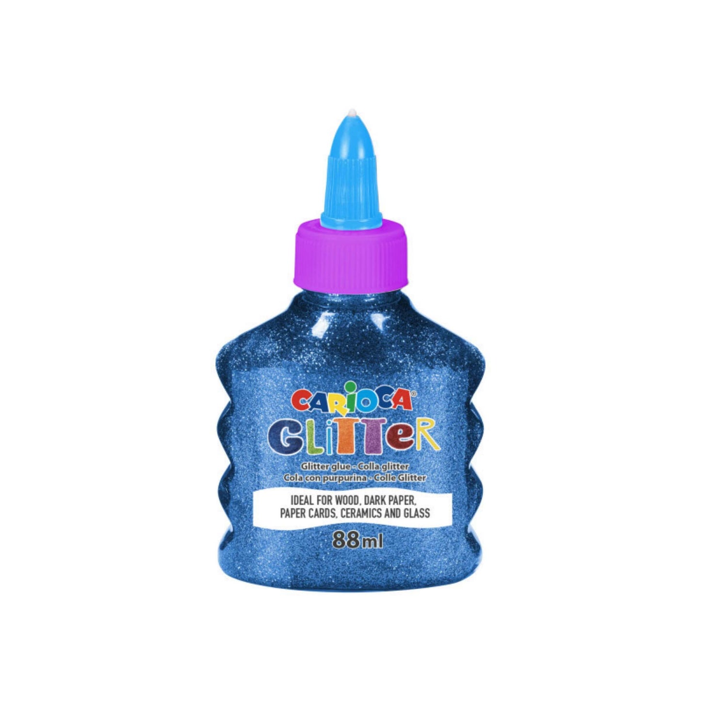 CARIOCA BOTTIGLIETTA GLITTER GLUE SPARK 88 ml (12PZ)