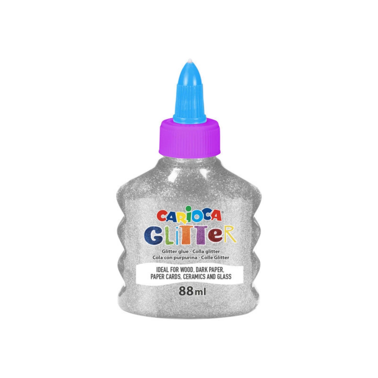 CARIOCA BOTTIGLIETTA GLITTER GLUE SPARK 88 ml (12PZ)