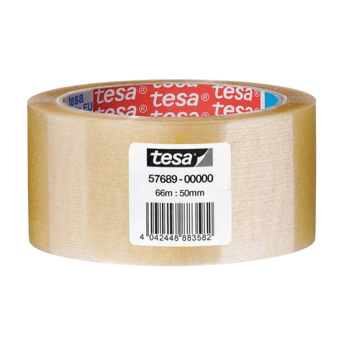 Rotolo nastro adesivo Tesa acrilico PP 50 mm x 66 m trasparente