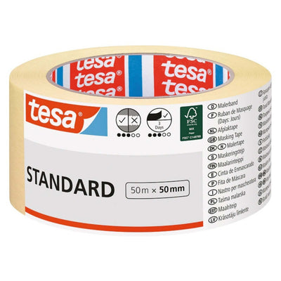 Tesa Standard Nastro Adesivo Carta 50 mm x 50 m
