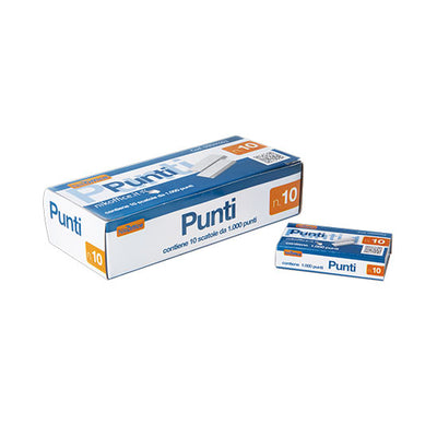 Scatola da 1000 punti Nikoffice 24/6 per cucitrice