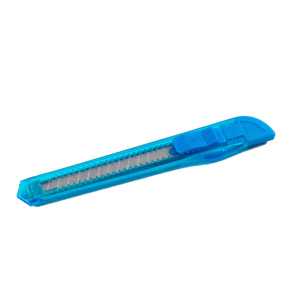 CUTTER IN BUSTA PICCOLO 9mm CON BLOCCA LAMA