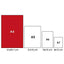 BLOCK NOTES A4 COLORCLUB BLASETTI - 21x29 cm - 5mm - 60 fogli (10PZ)