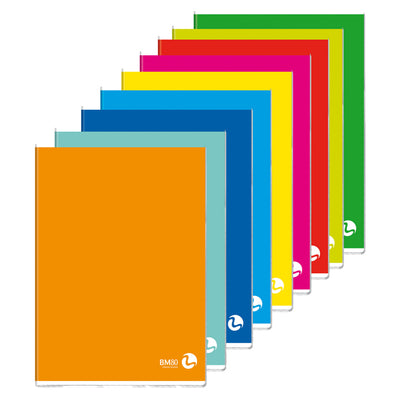 MAXI QUADERNONI A4 80gr - 4mm - COLOR (10PZ)
