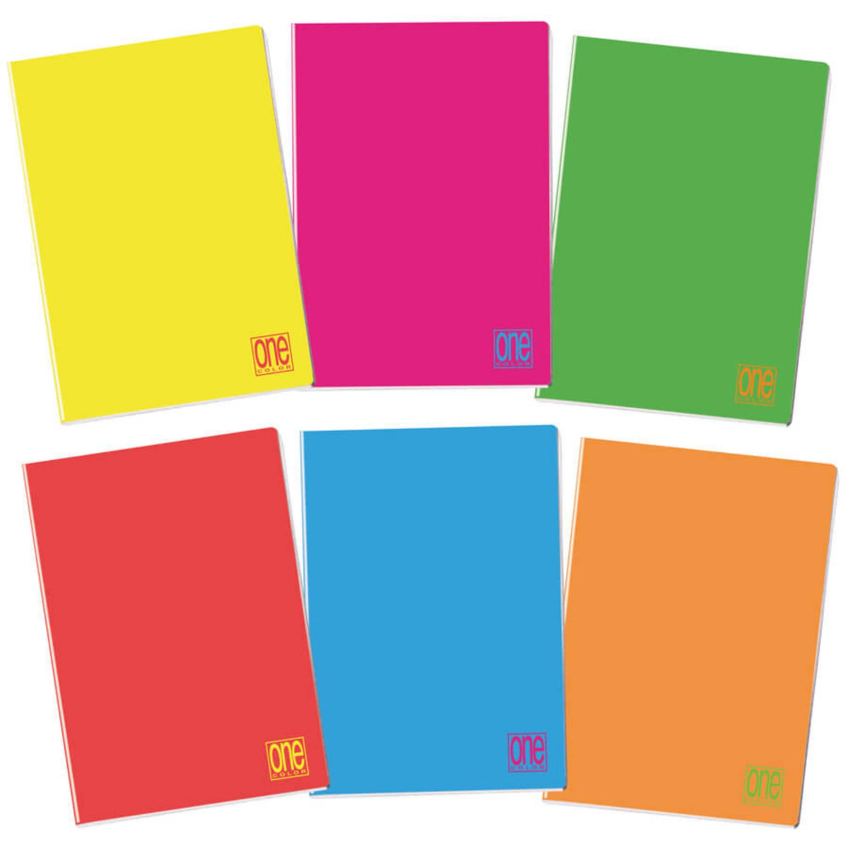 MAXI QUADERNONI A4 80gr - RIGO - BLASETTI ONE COLOR FLUO (10PZ)