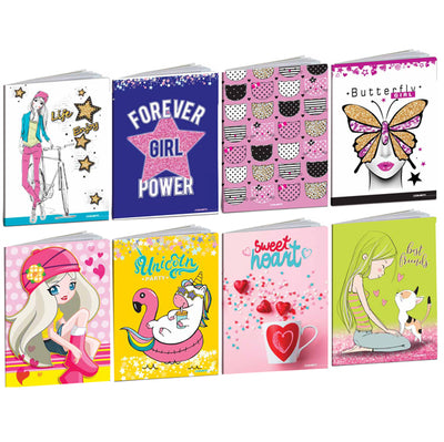 MAXI QUADERNONI A4 80gr - RIGO B - 3a elementare - Girl (10PZ)