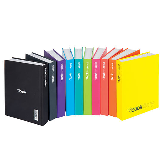 Diario universale 16 mesi soft touch 11x15 cm copertina plastificata 10 varianti colore